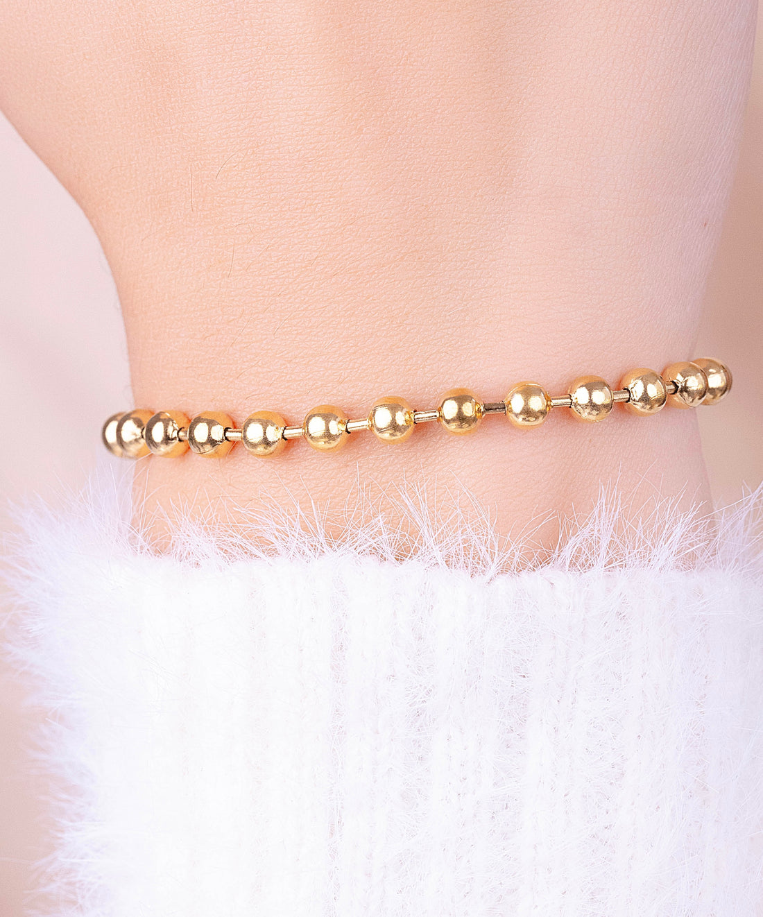 Pulsera Balines Dorada Ref: I170