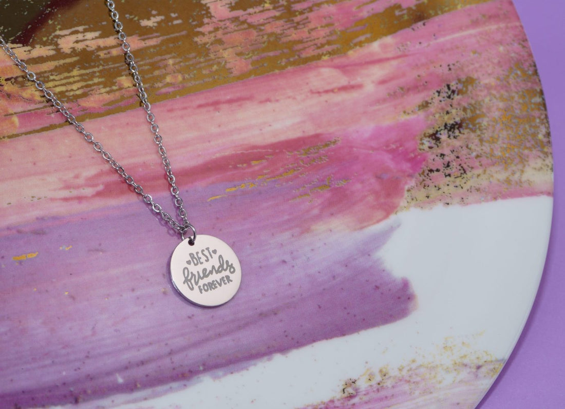 Cadena Best Friends Plateada Ref: C782