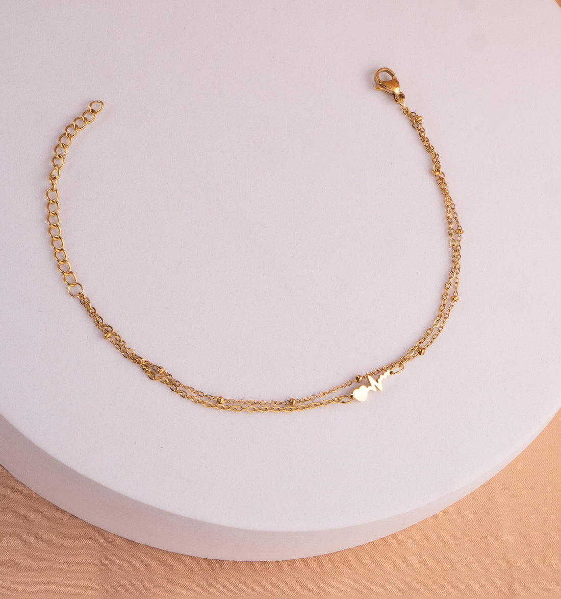 Pulsera Electro Dorada Ref:I928