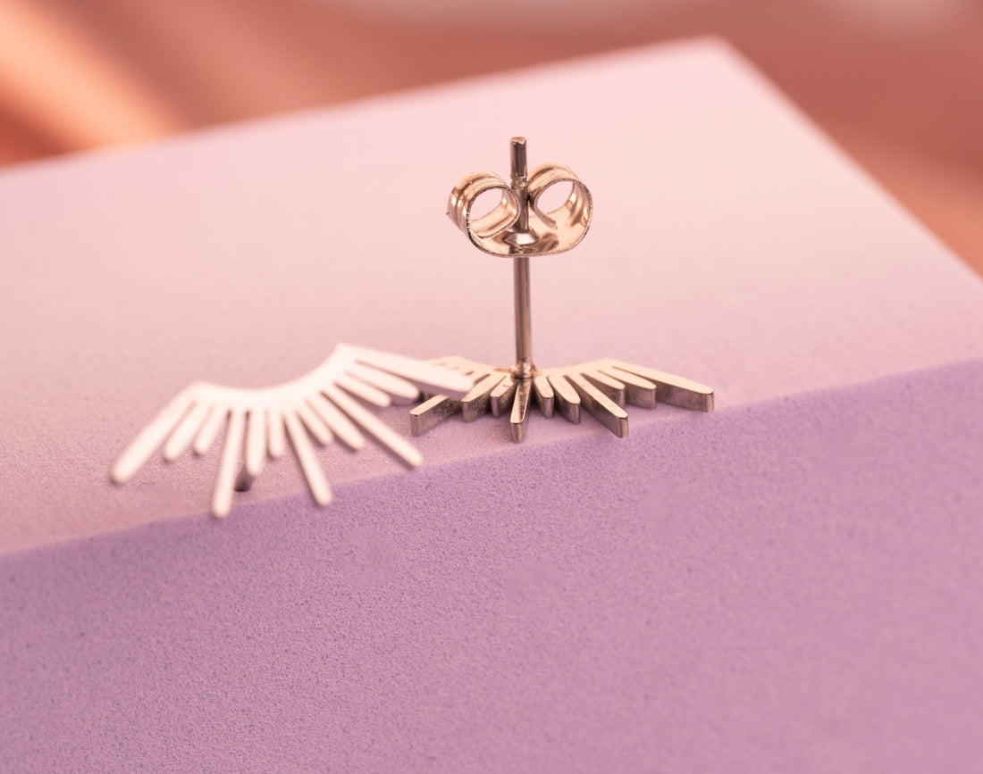 Aretes Fulgor Plateados Ref: B2002