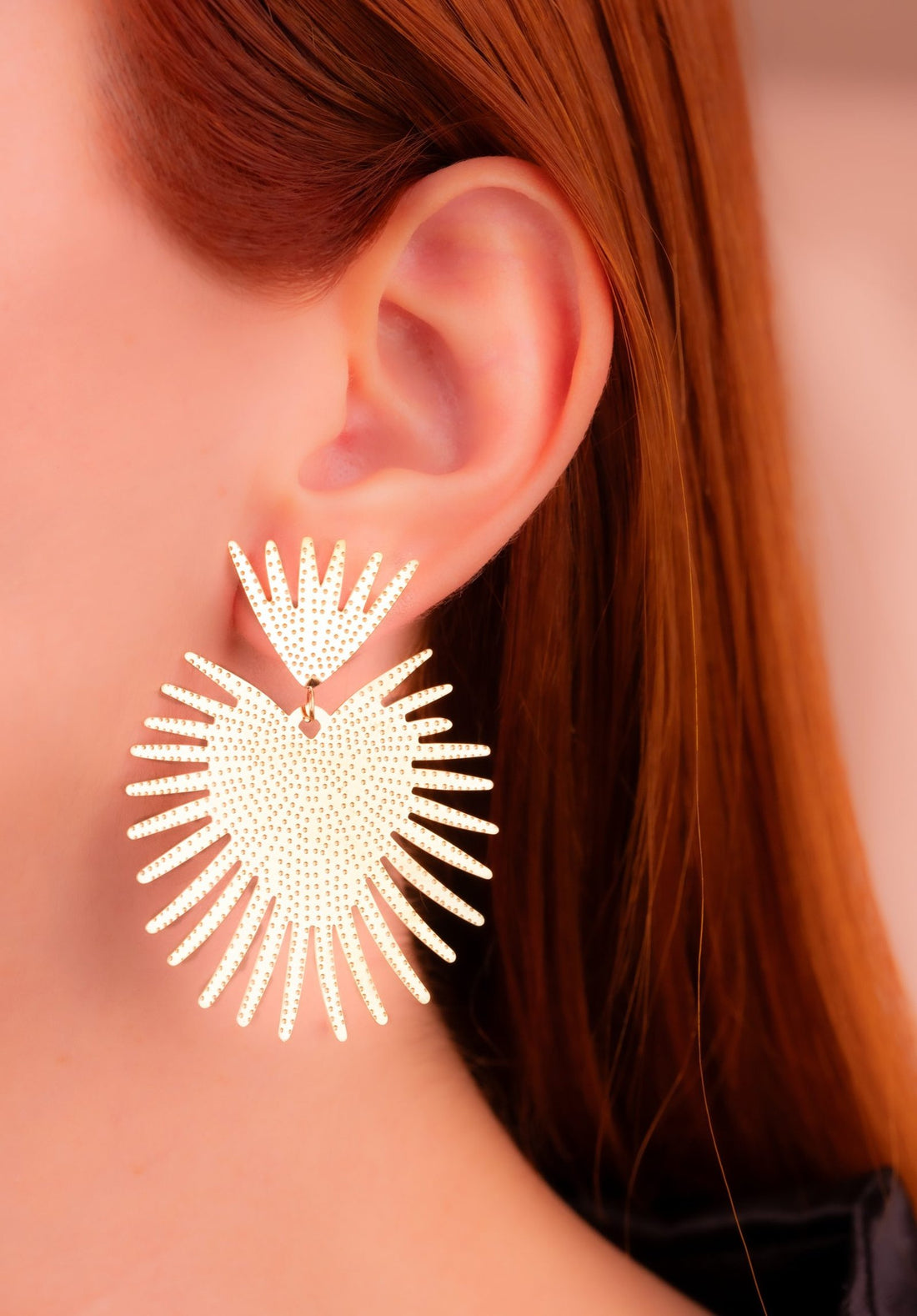 Aretes Corazón Luminoso Ref: B2761