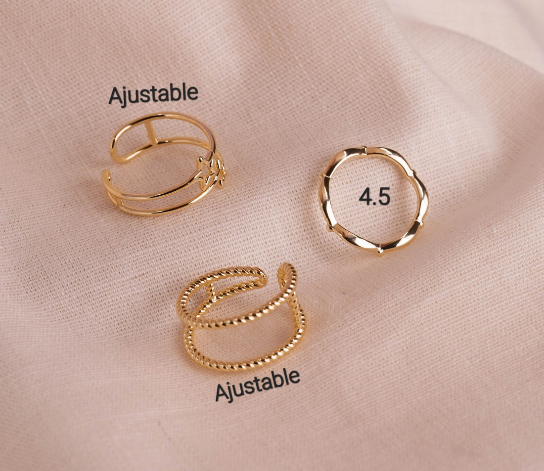 Set X 3 Anillos Estrellas Fugaces Ref: J149