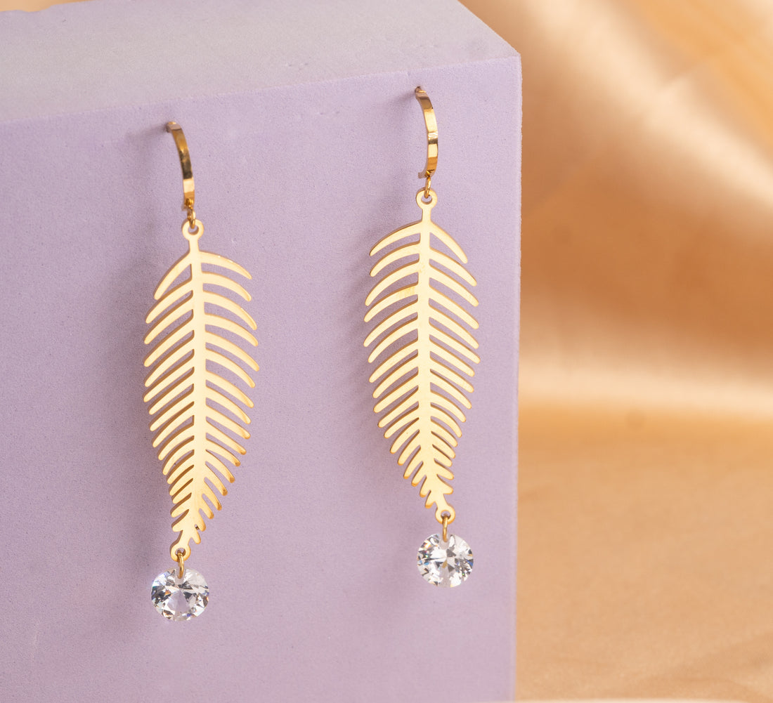 Aretes Primavera Dorados Ref: B2403