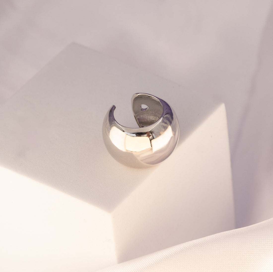 Ear Cuff Arya Plateado Ref: E426