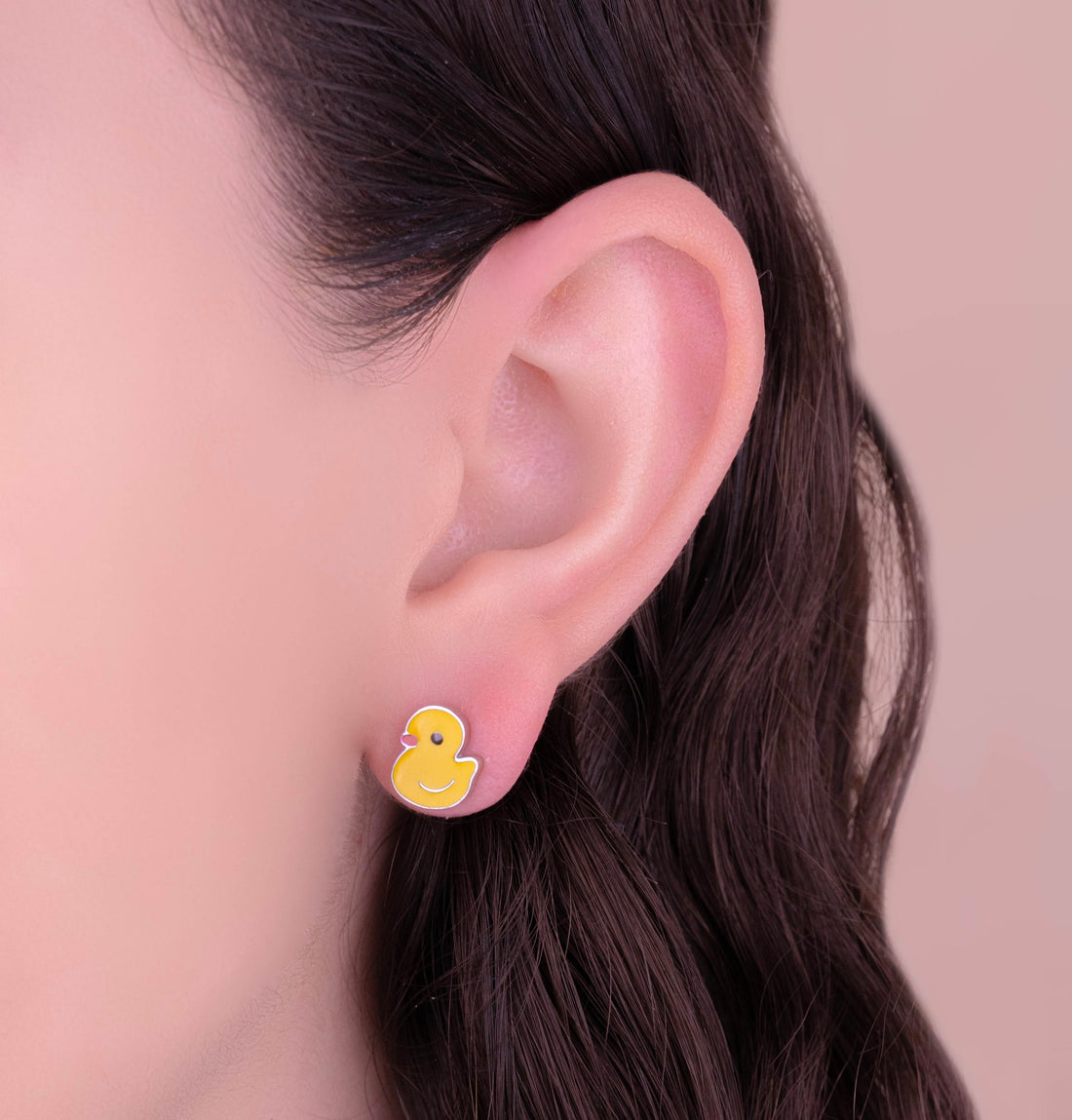 Topitos Seguridad Patos Plateados Ref:L597