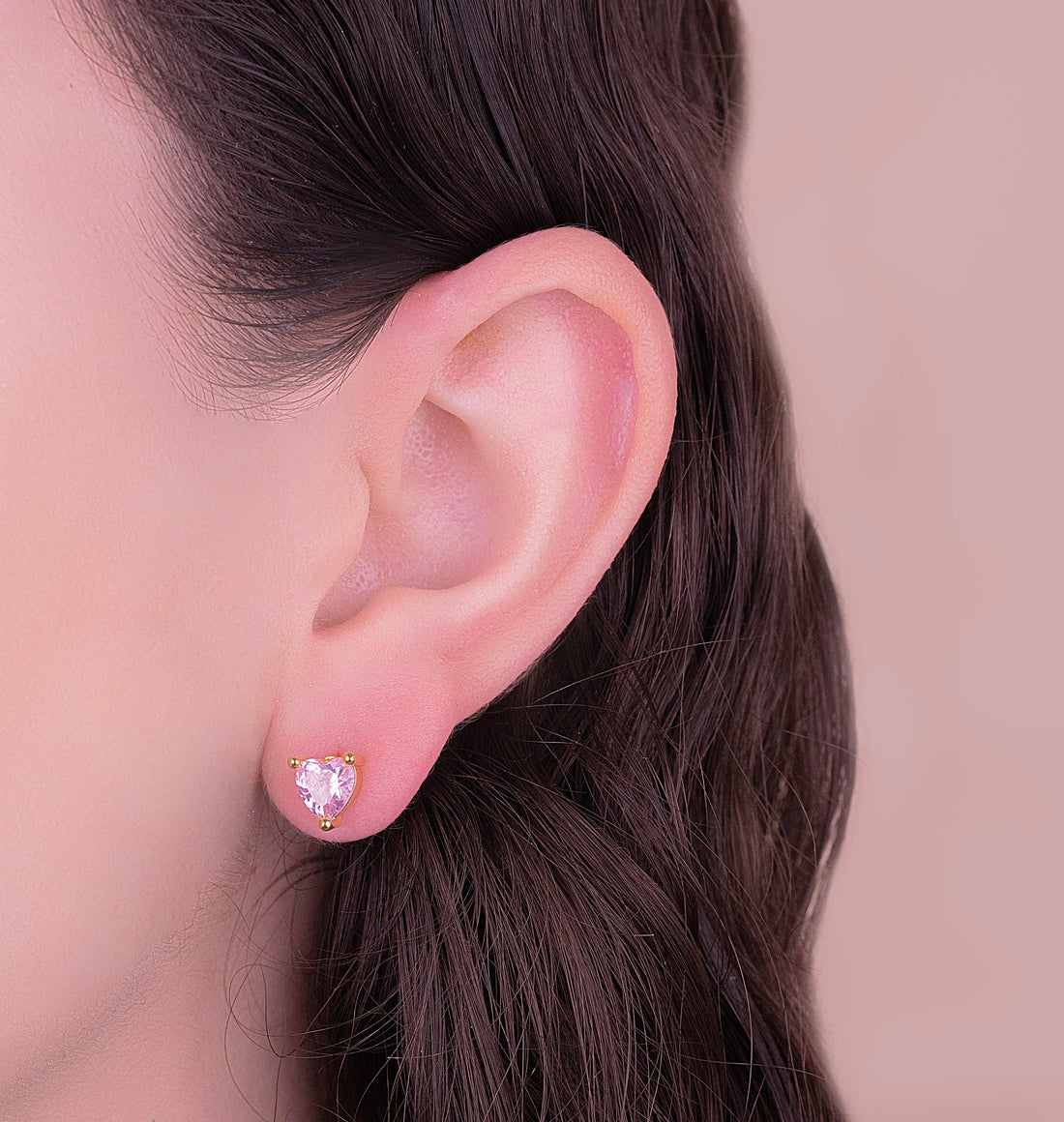 Topitos Seguridad Corazones Rosados Ref: L716