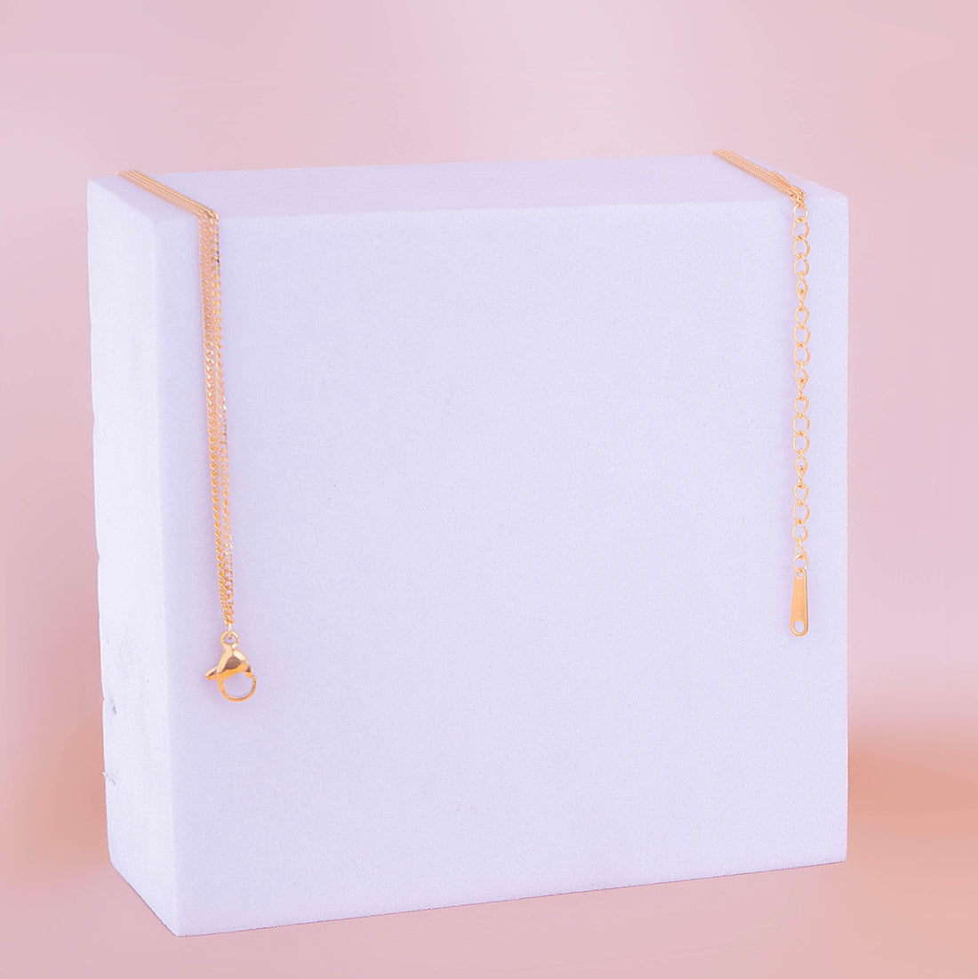 Collar Doble Corazones Ref:D030