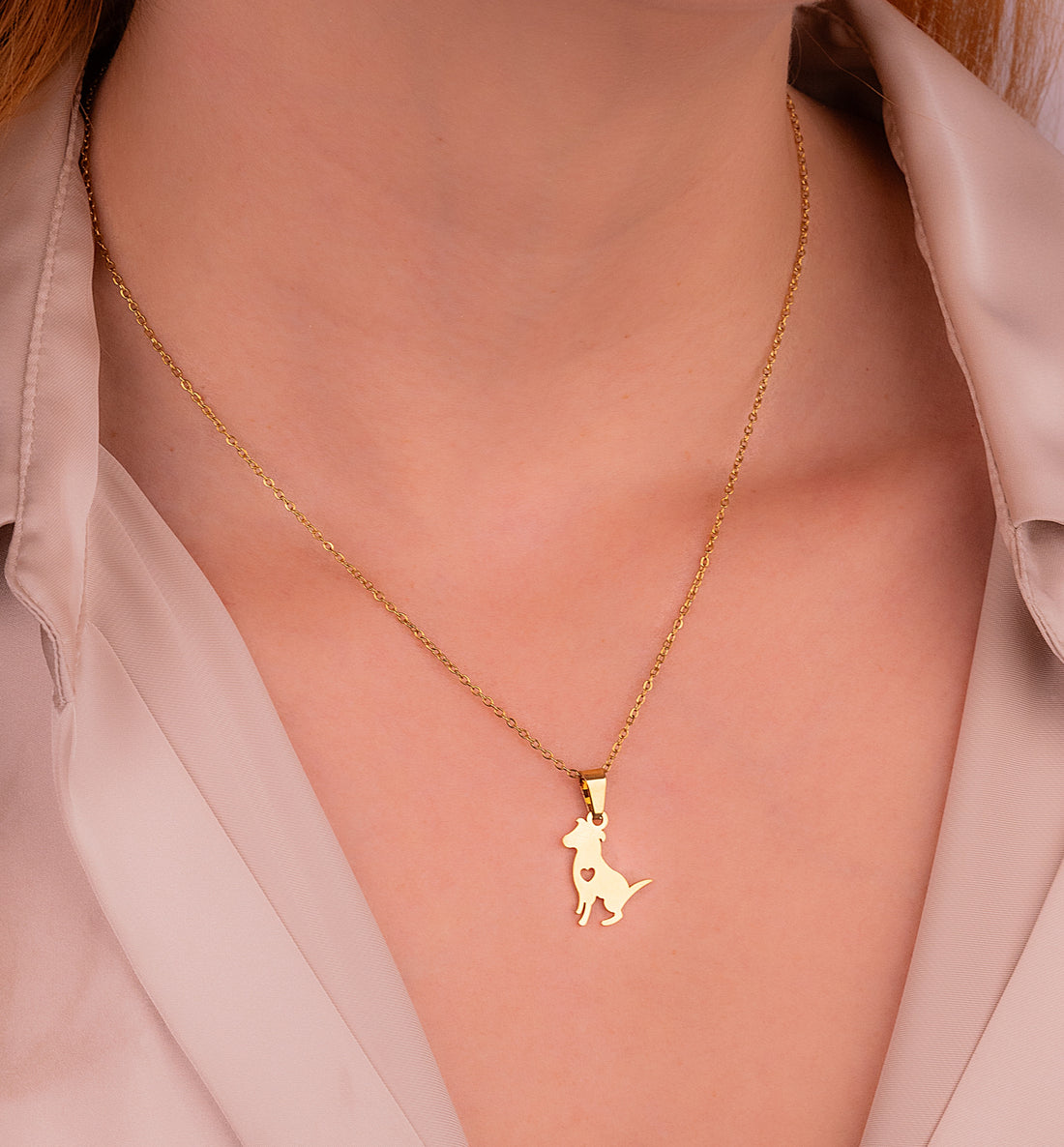 Juego Perro Corazón Dorado Ref: G1266