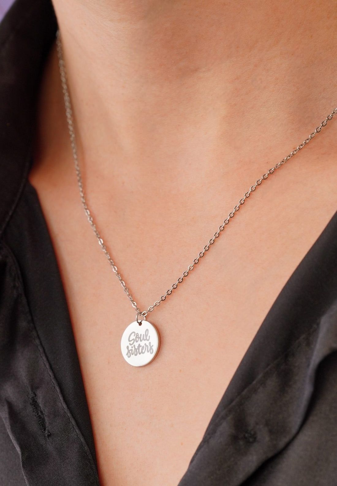 Cadena Soul Sisters Plateada Ref: C844