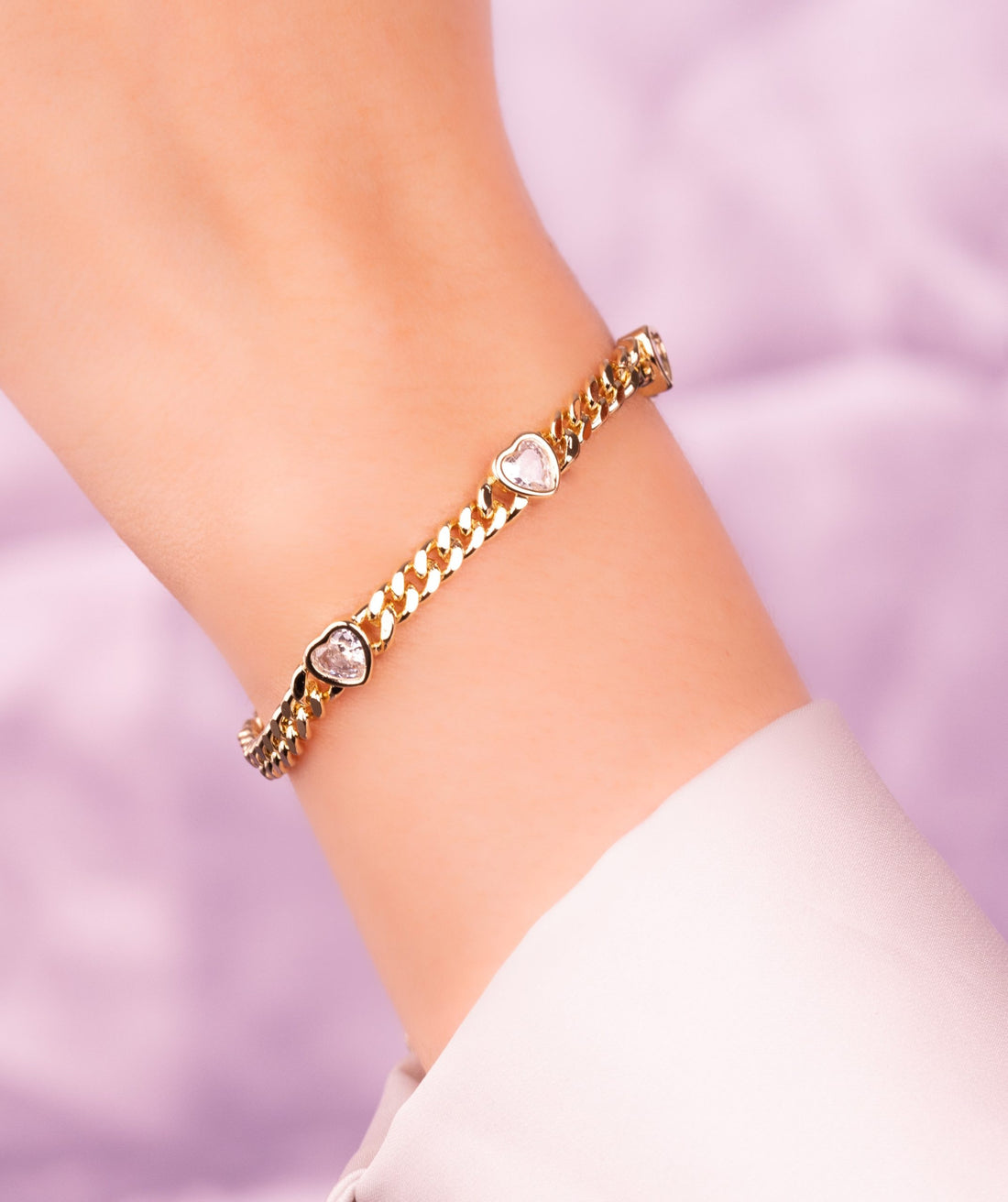 Pulsera Afrodita Dorada Ref: I312