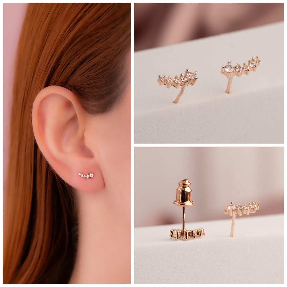 Topitos Lis Oro Rosa  Ref: L735