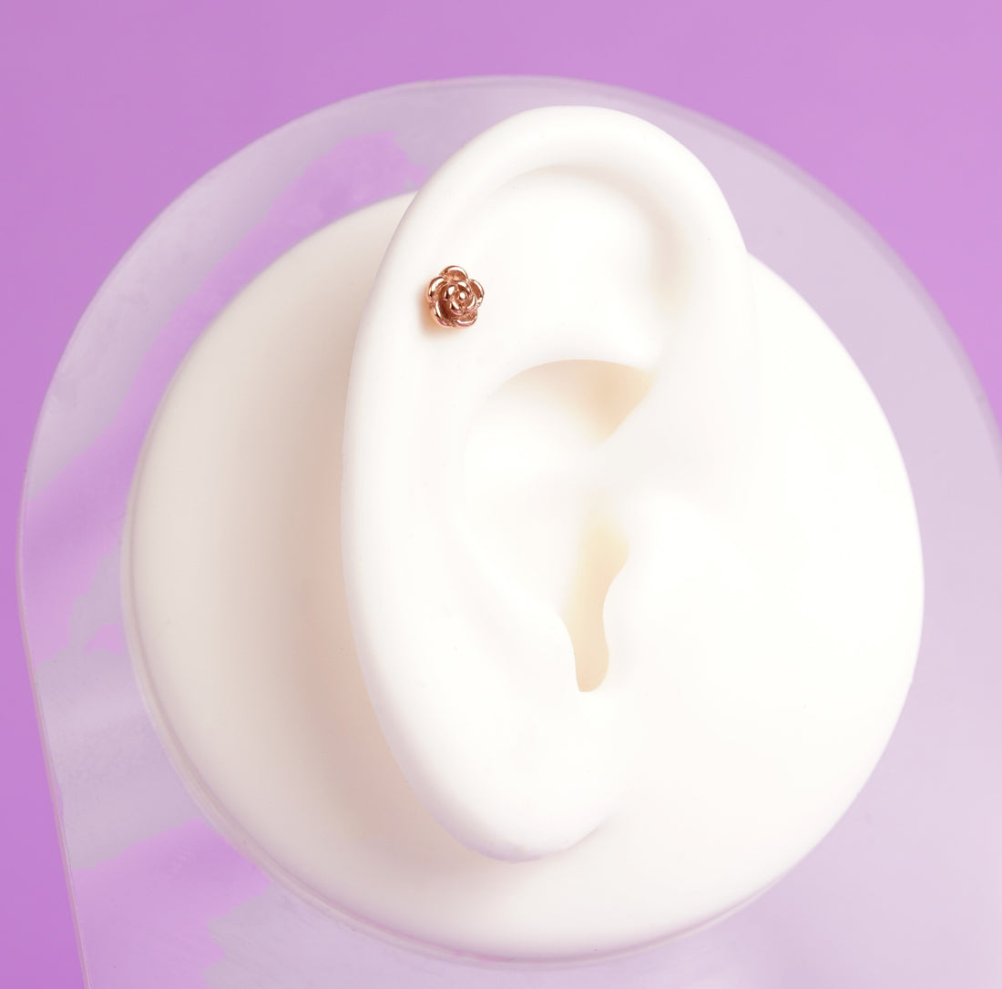 Piercing Rosa Oro Rosa  Ref: H288