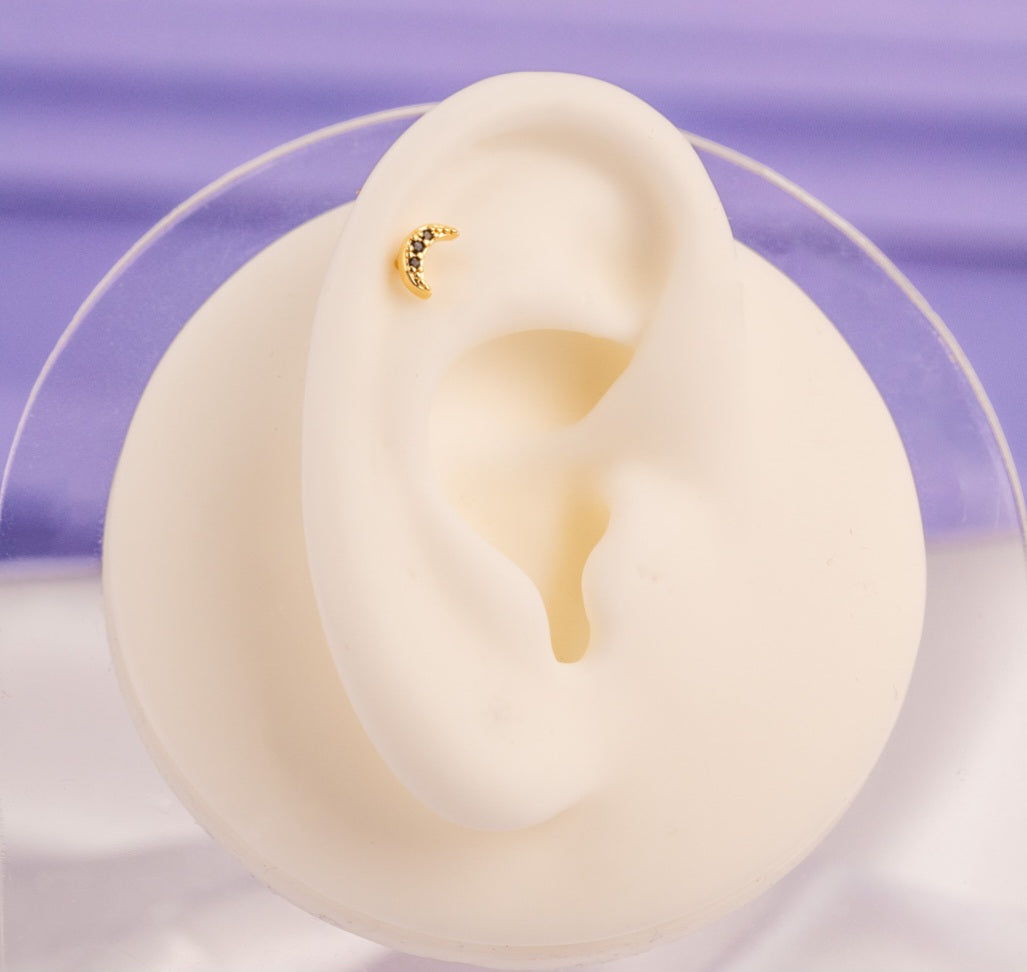 Piercing Luna Circones Dorado Ref: H747