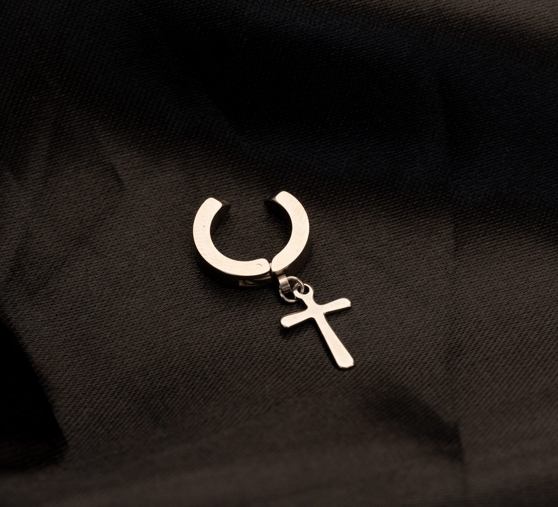 Candonga A Presión Cruz Plateada Hombre Ref: F505