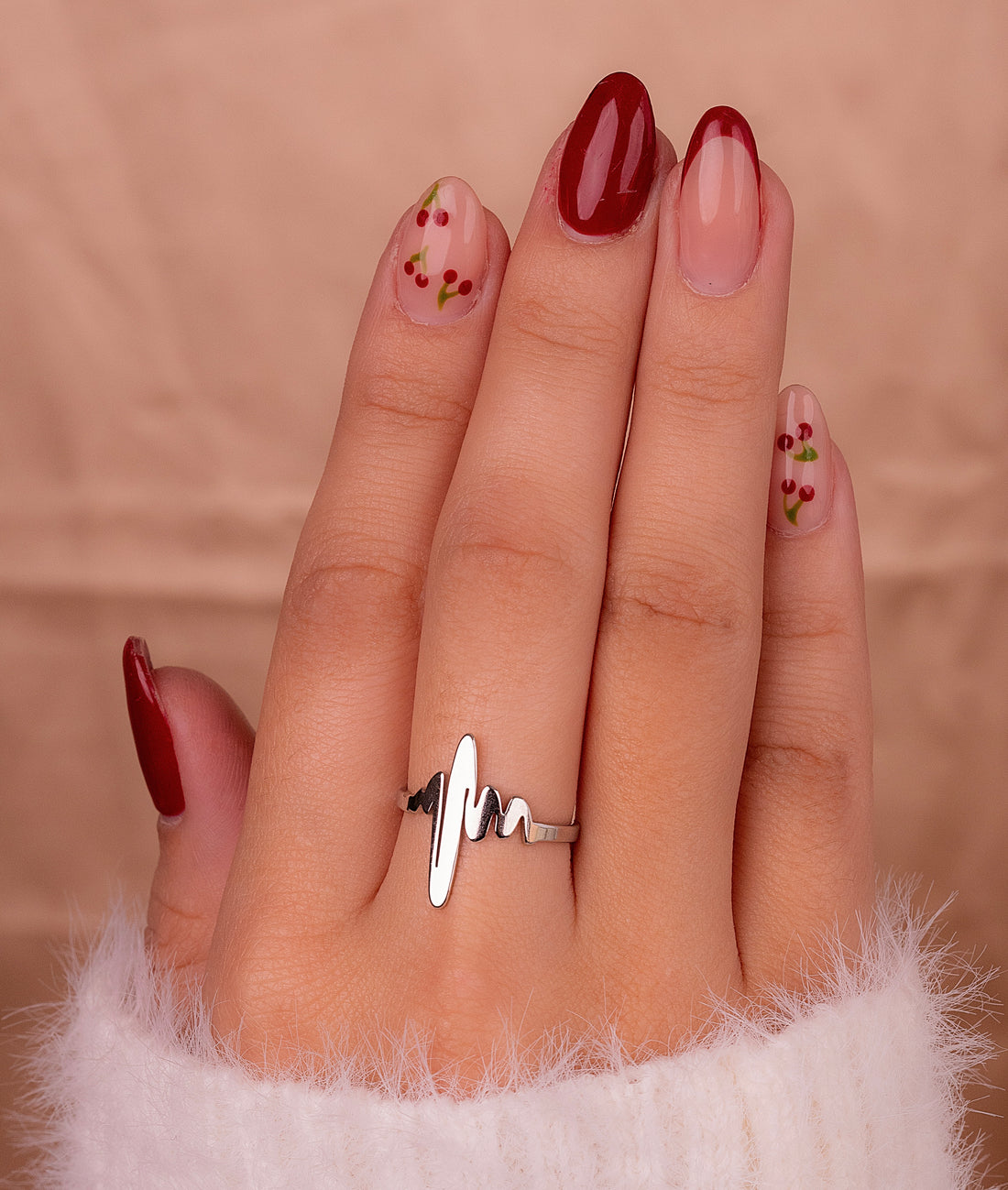 Anillo Electro Plateado Ref: A1262