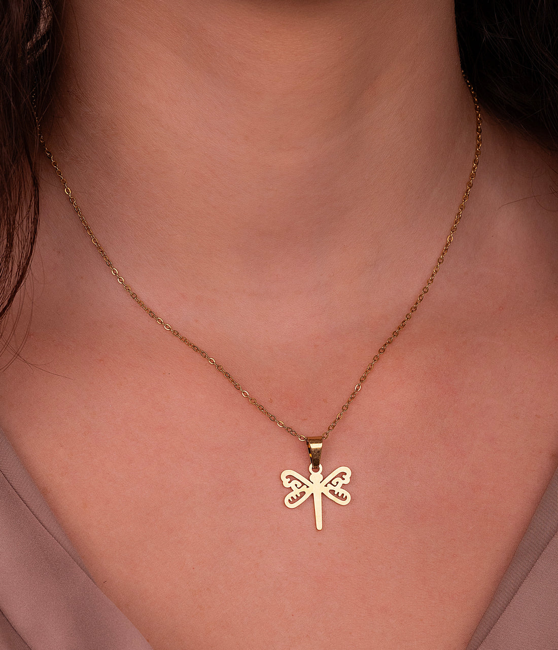 Juego Libélula Dorado Ref:G390