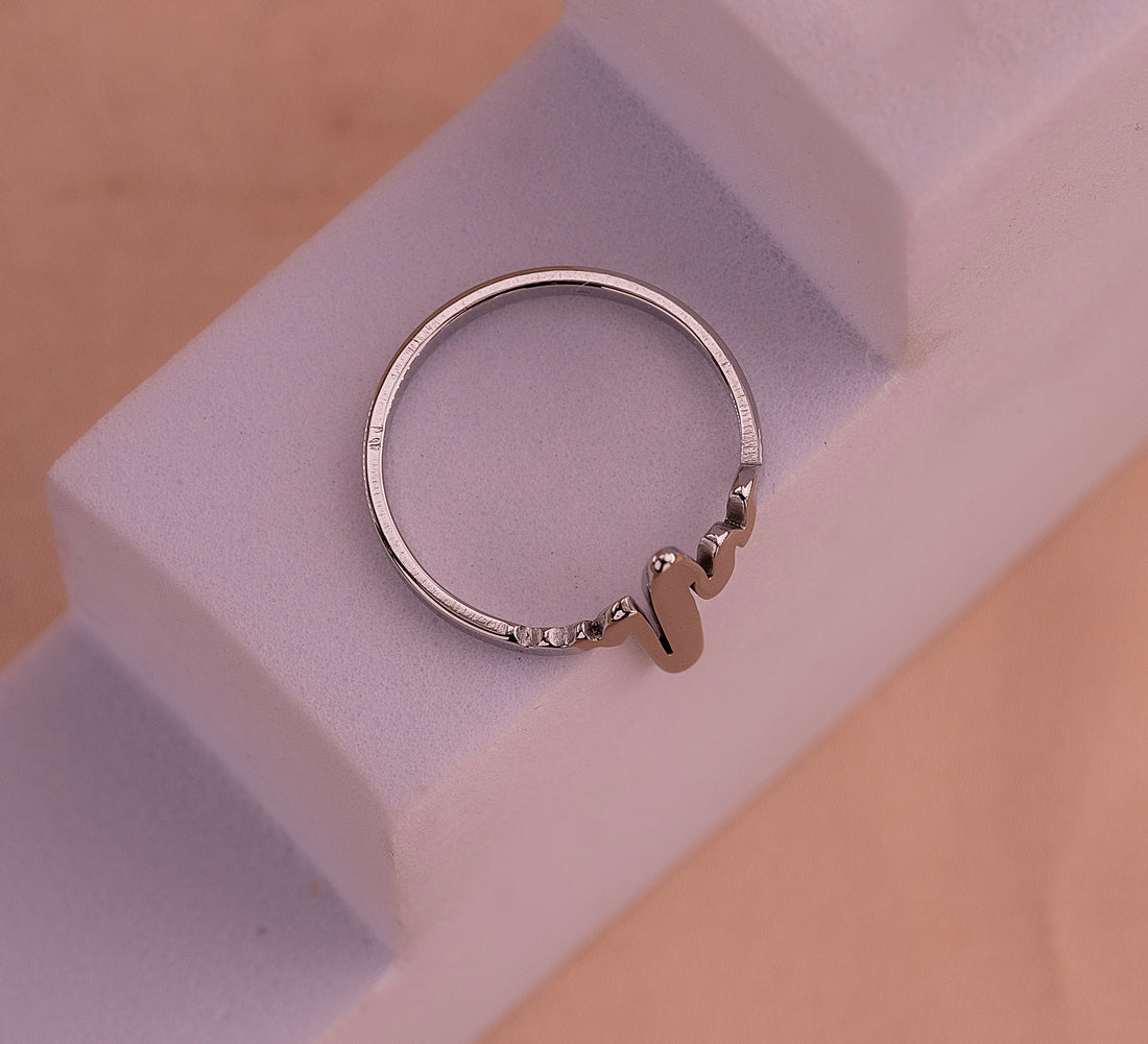 Anillo Electro Plateado Ref: A1262