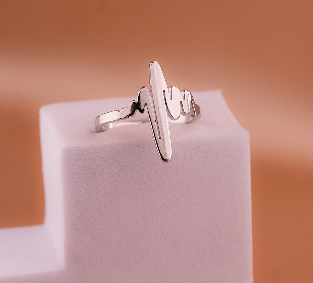 Anillo Electro Plateado Ref: A1262