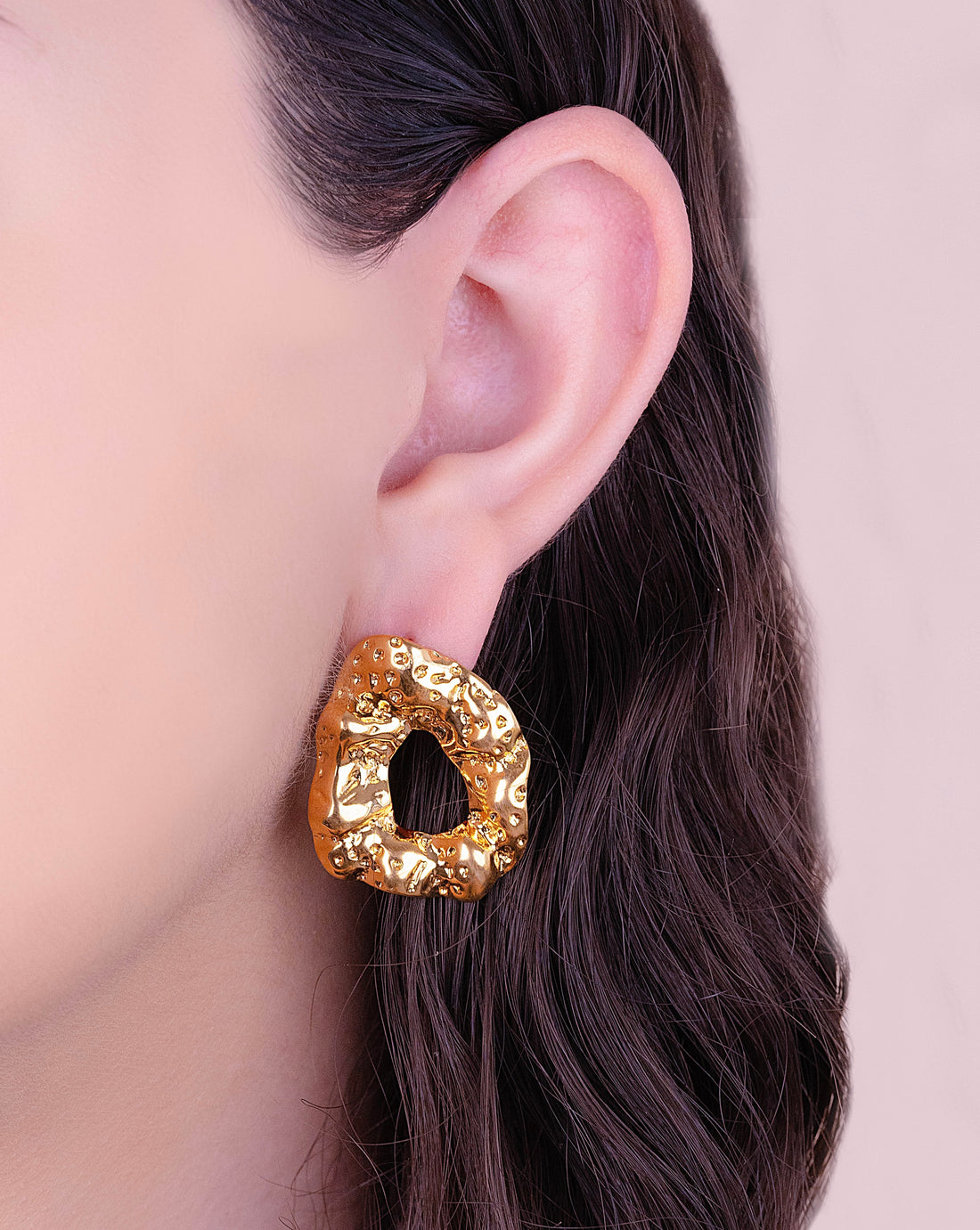 Aretes Enith Dorados Ref: B167