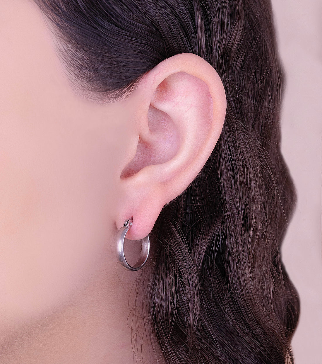 Candongas 17 mm Plateadas Ref: B509