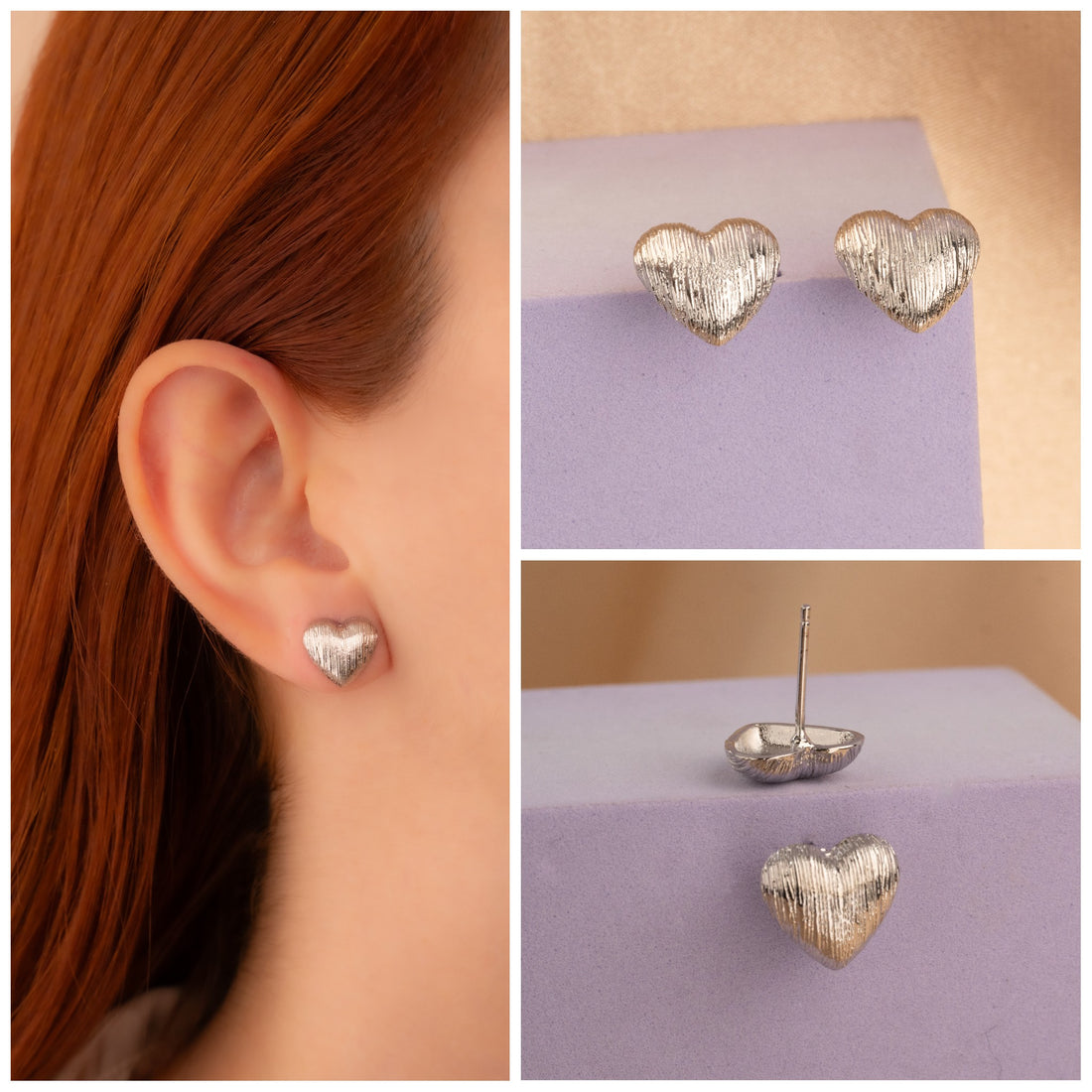 Topitos Corazones Rayados Ref: L216