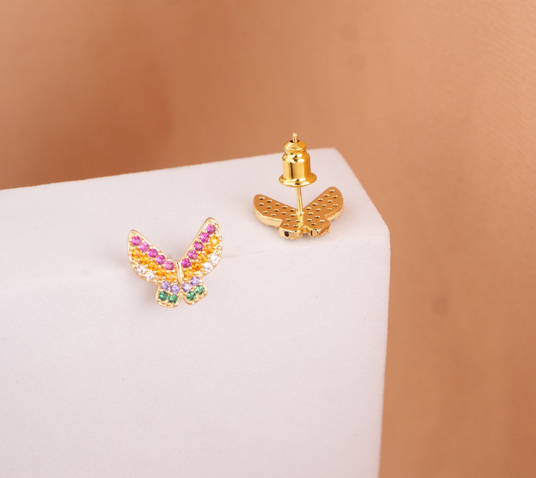 Topitos Mariposas Multicolor Ref:L1213