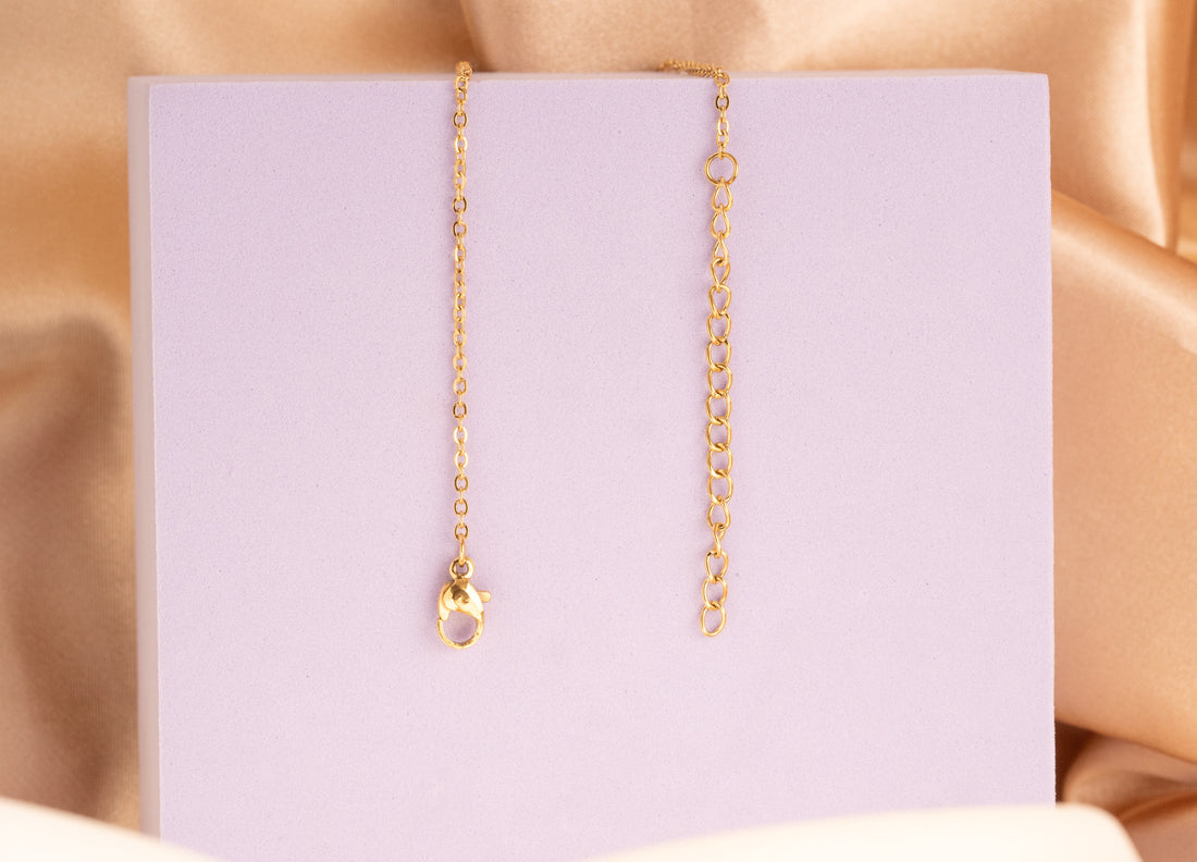 Cadena Espigas Luna Dorada Ref:C285