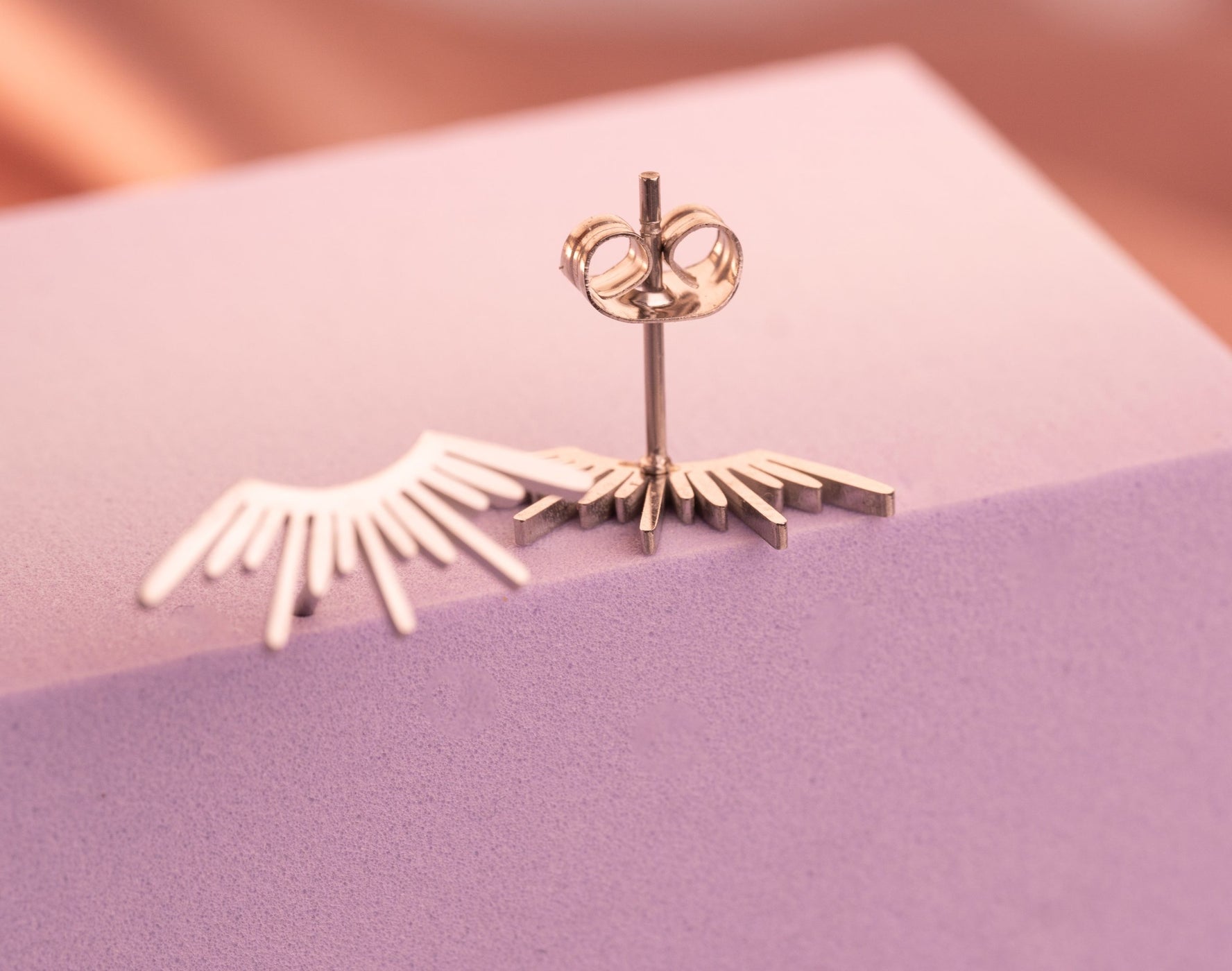 Aretes Fulgor Plateados Ref: B2002