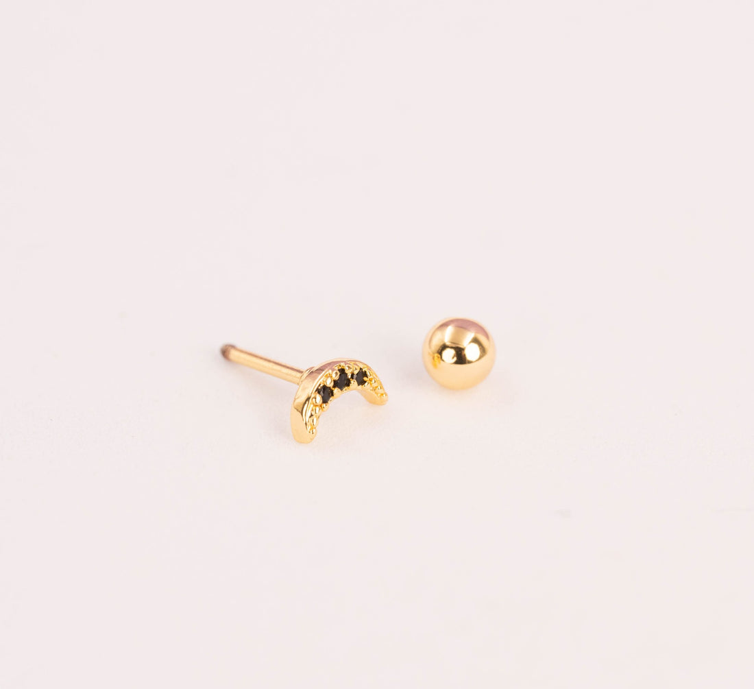 Piercing Luna Circones Dorado Ref: H747