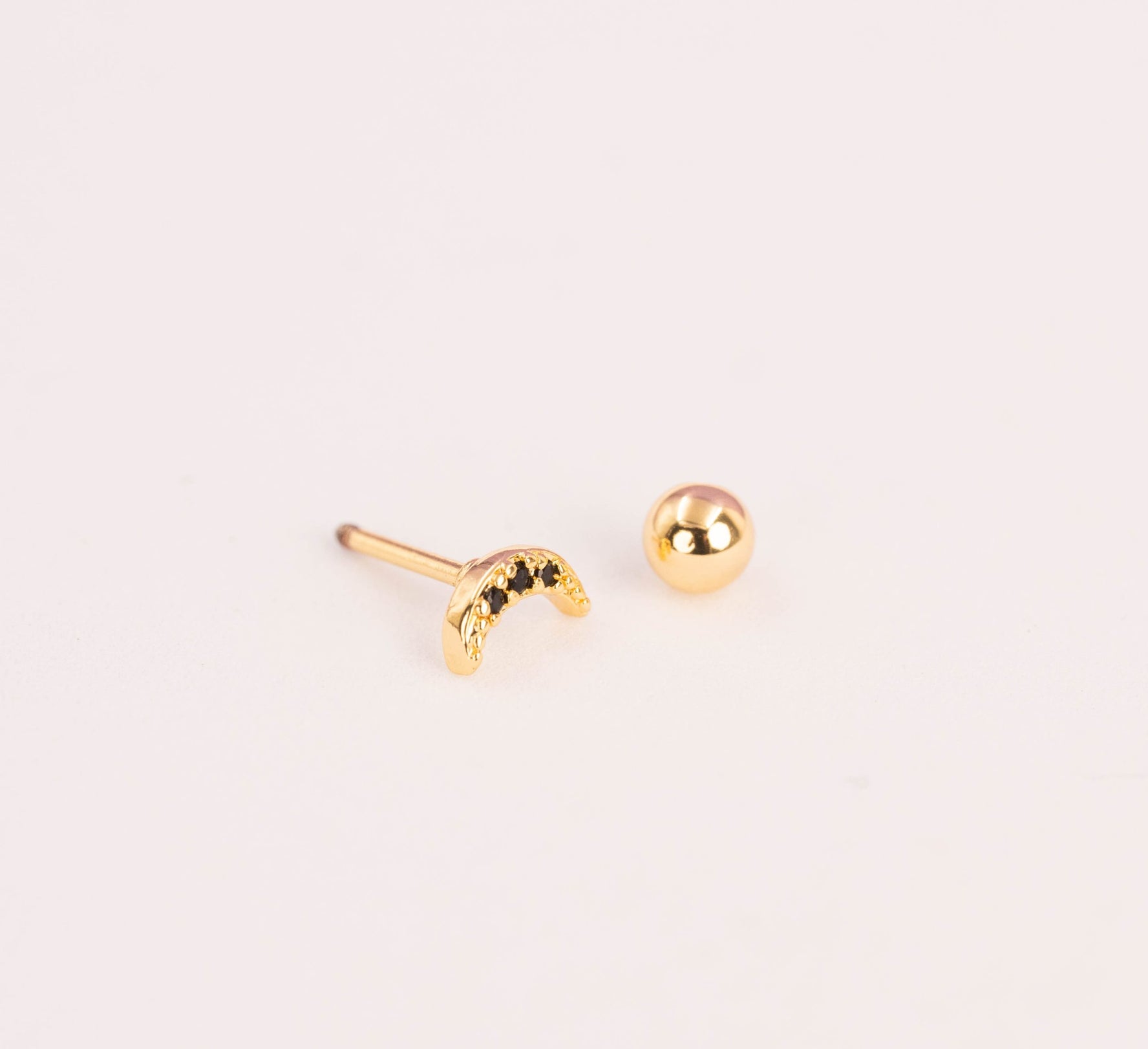 Piercing Luna Circones Dorado Ref: H747