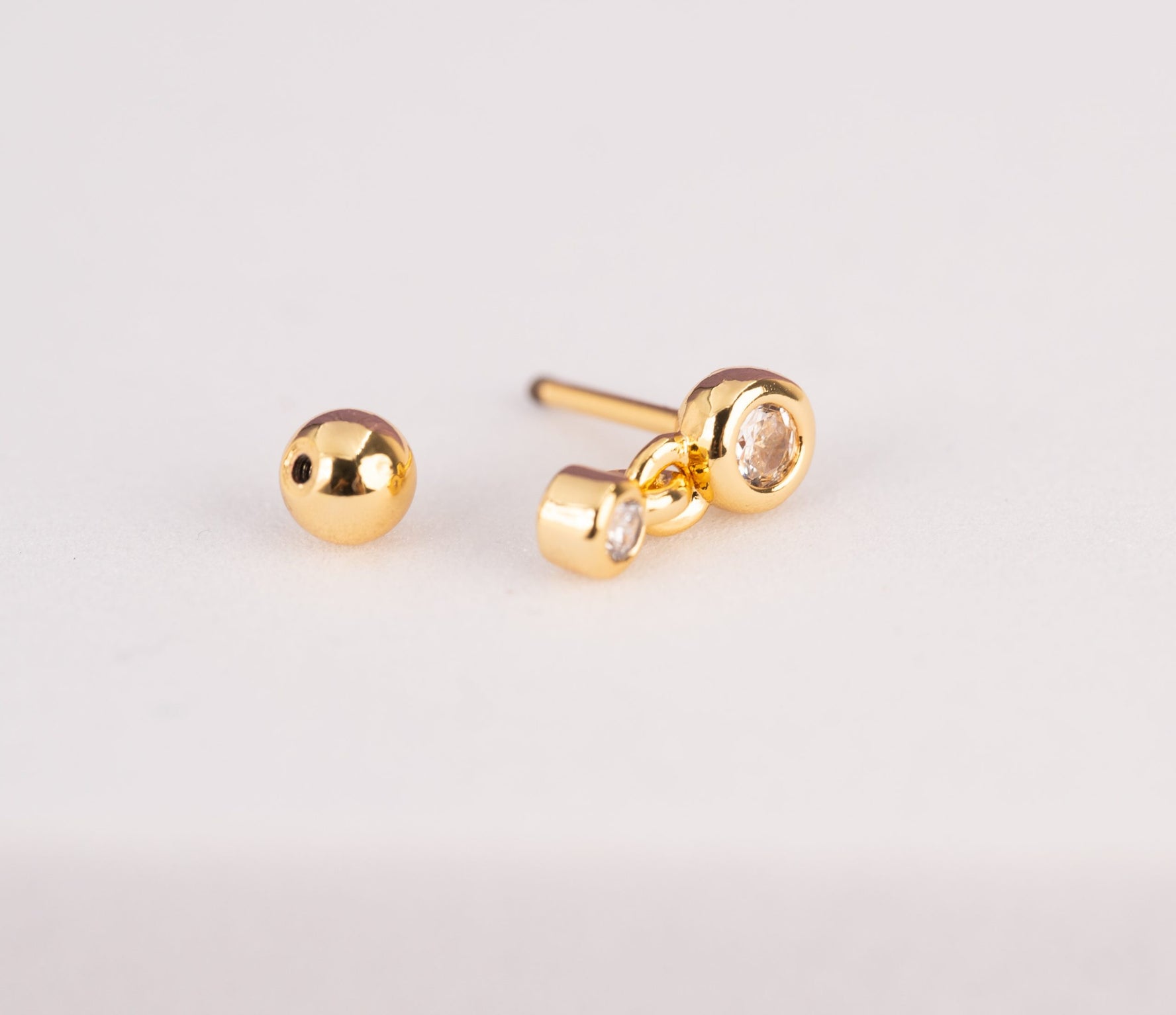 Piercing Circones Dorado Ref: H827