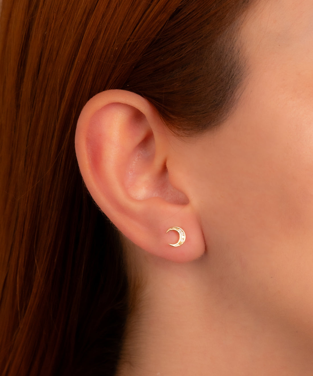 Topitos Media Luna Dorados Ref: L1151