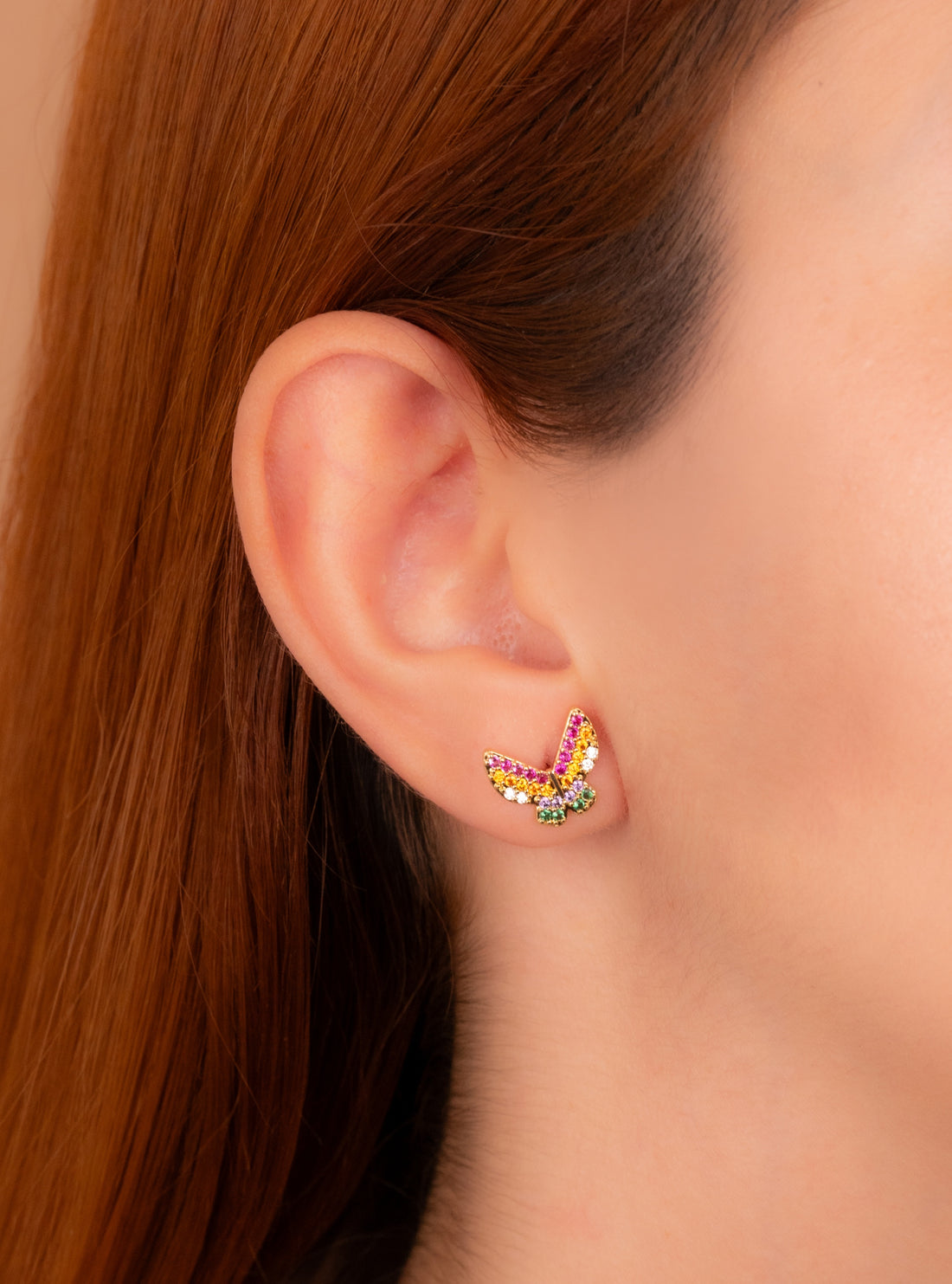 Topitos Mariposas Multicolor Ref:L1213