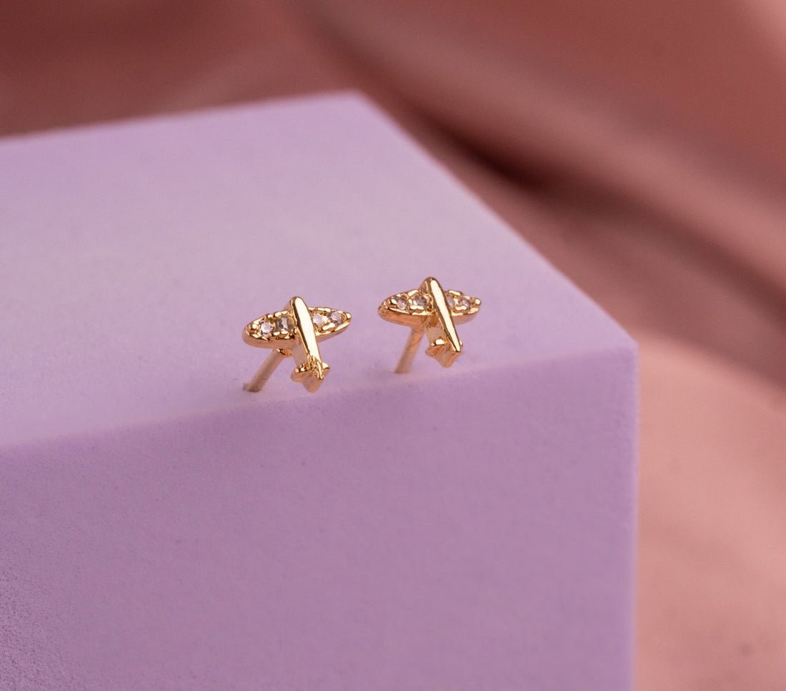 Topitos Aviones Dorados Ref: L913