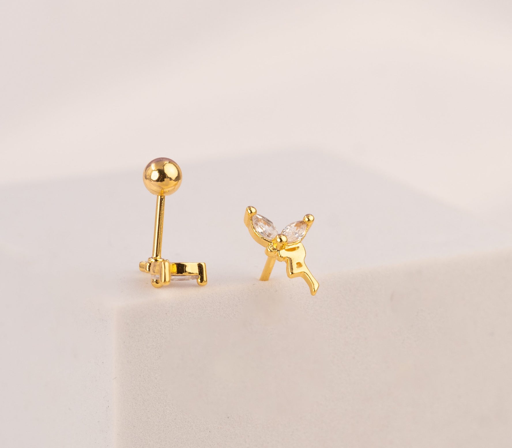 Topitos Seguridad Hadas Dorados Ref: L235