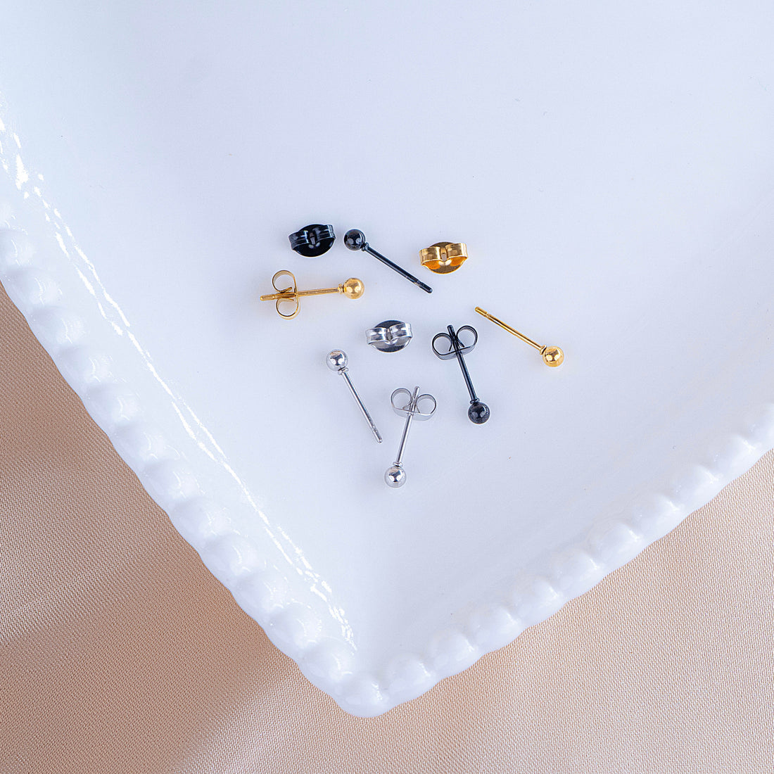 Set X 3 Pares Topitos Balines Surtidos Ref: K095