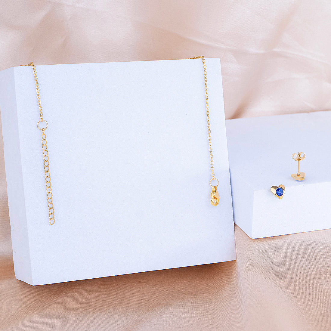 Juego Rosa Corazón Azul Ref: G263