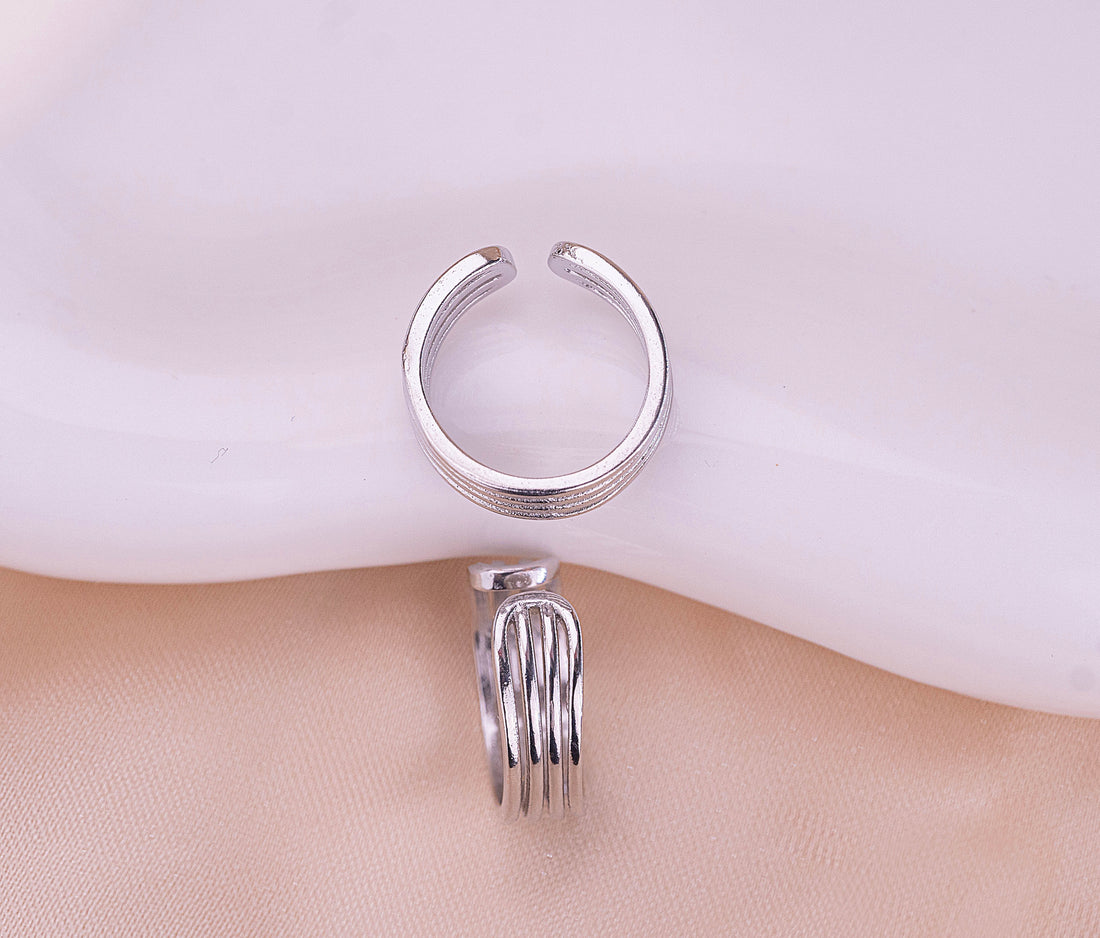 Ear Cuff Alina Plateado Ref: E467