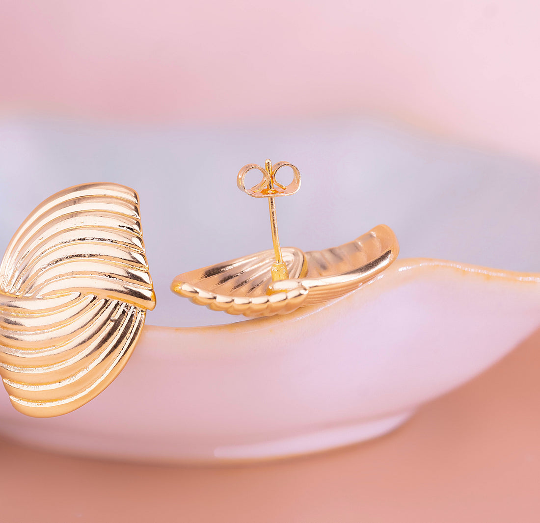 Aretes Amara Dorados Ref: B531