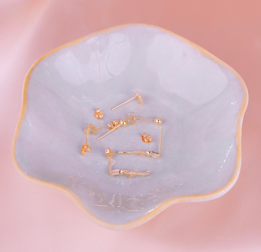 Set X 3 Pares Topitos Rosas Bailarinas Ref:K048