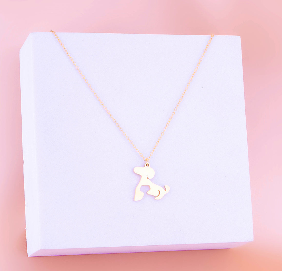 Cadena Perro Gato Dorada Ref:C105