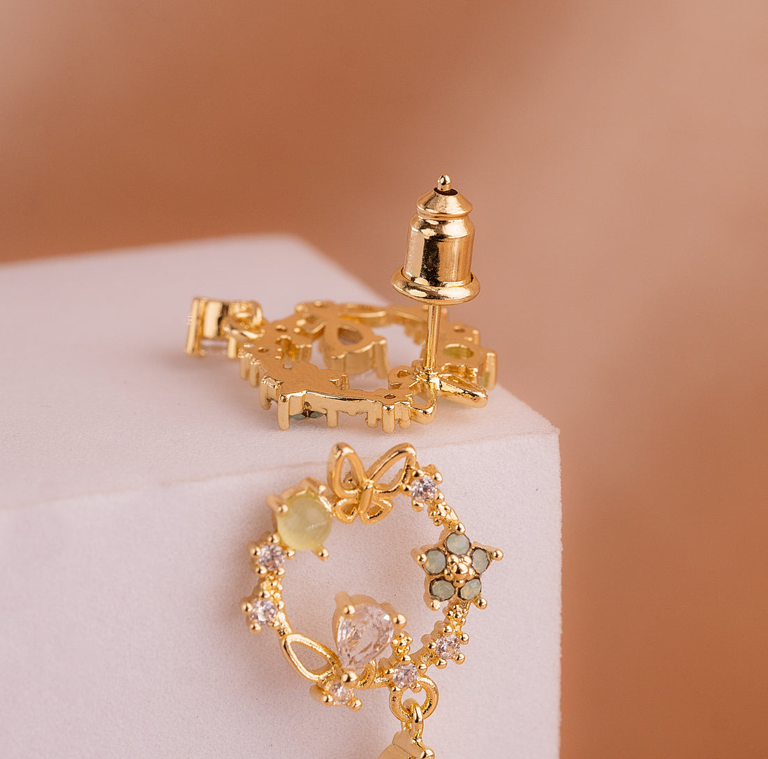 Aretes Mariposas Circones  Ref: B787