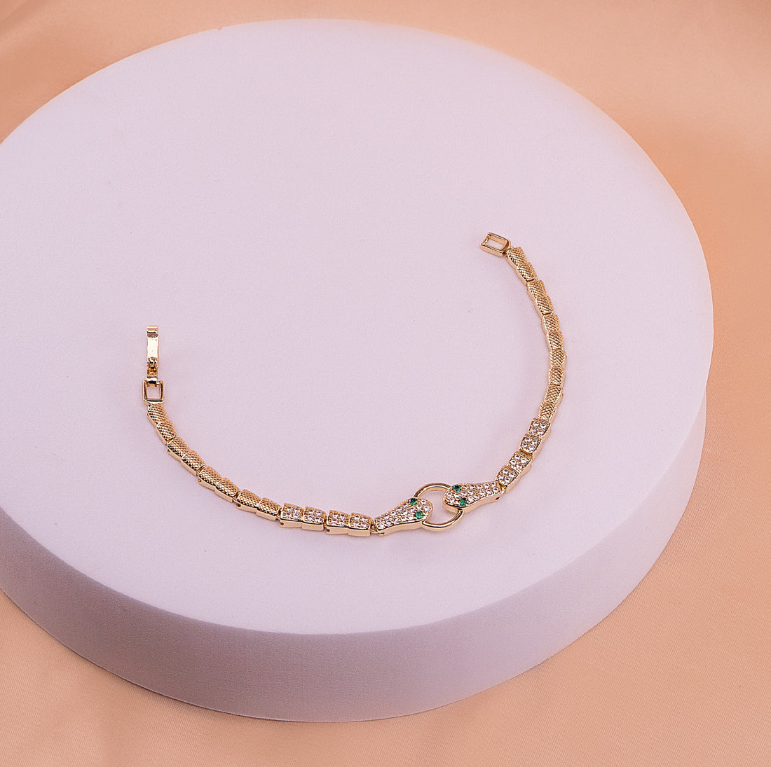 Pulsera Serpientes Dorada Ref:I1308