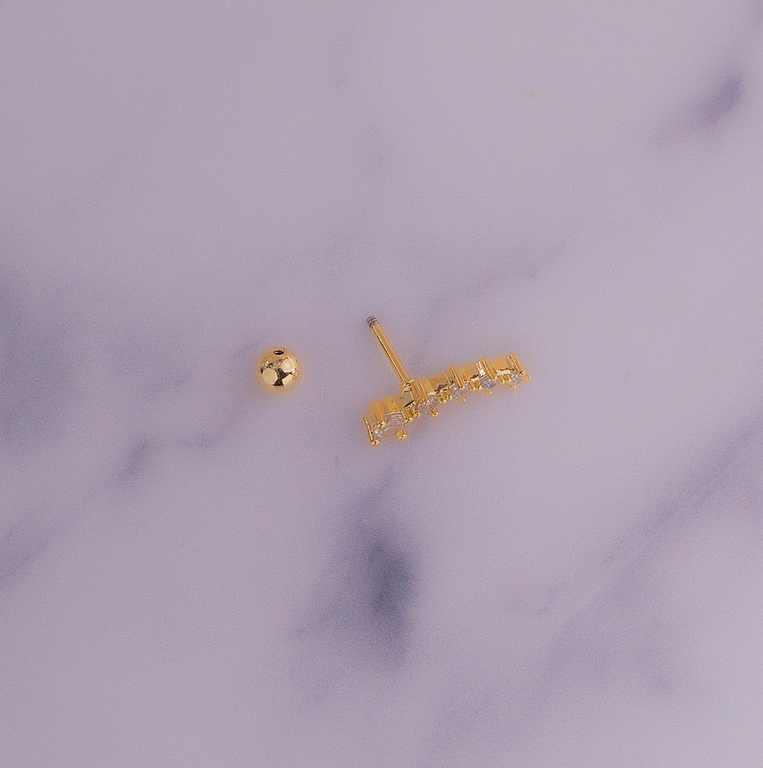 Piercing Artemisa Dorado Ref:H488