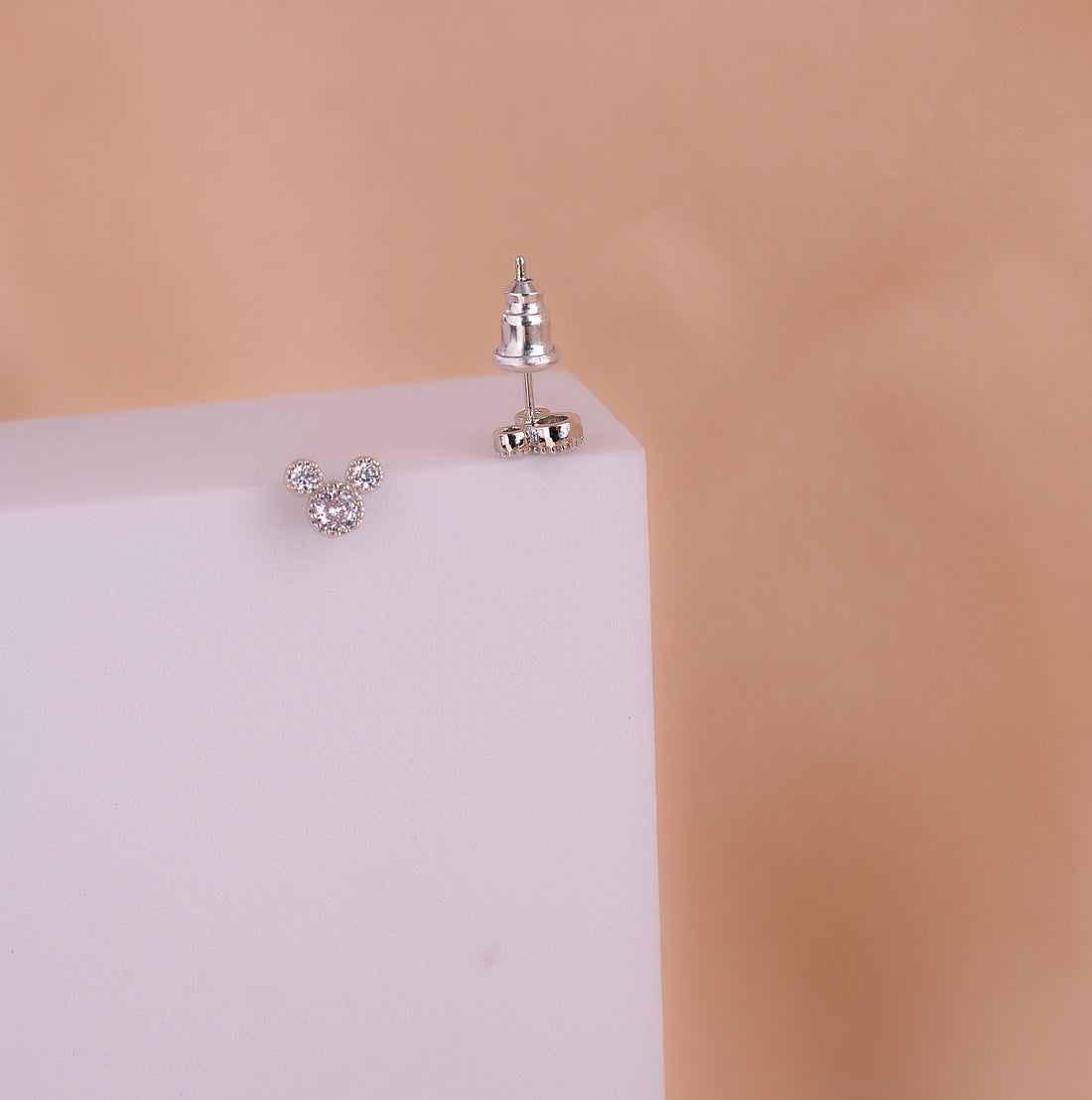 Topitos Mickey Plateados Ref:L1414