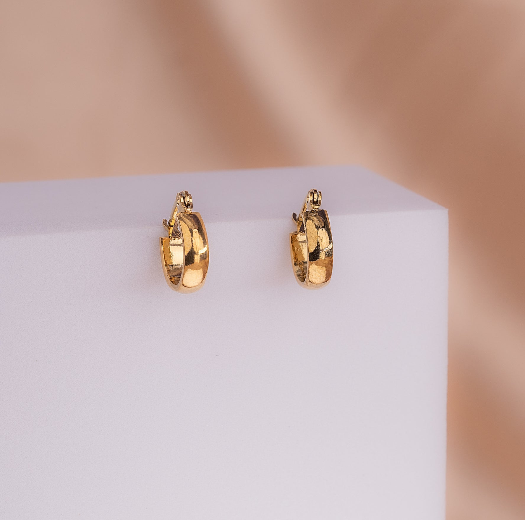 Candongas Canoa Pequeñas Doradas Ref: B3021