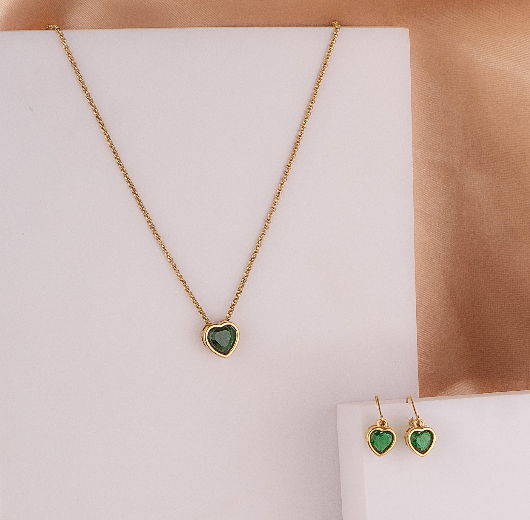 Juego Corazón Esmeralda Ref: G348