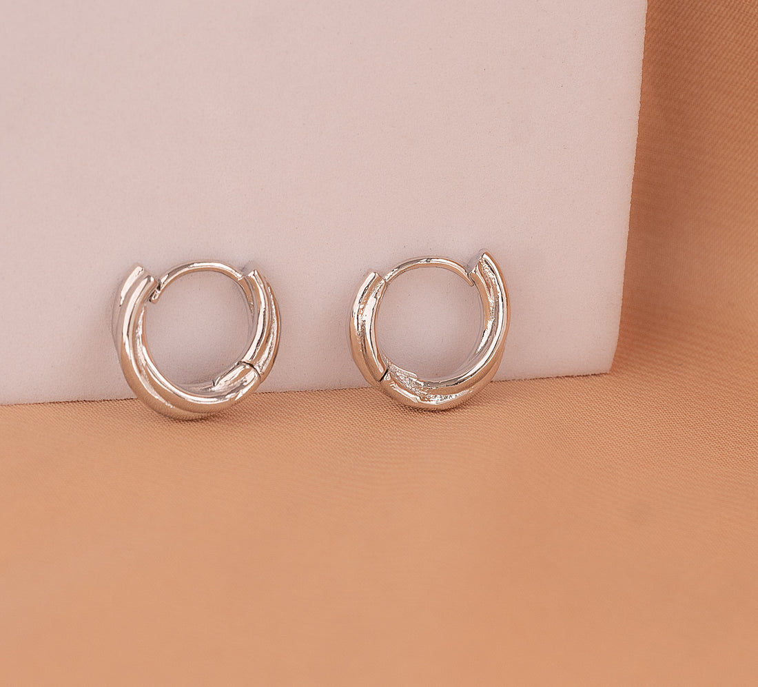 Candongas Cleo Plateadas Ref: B2901