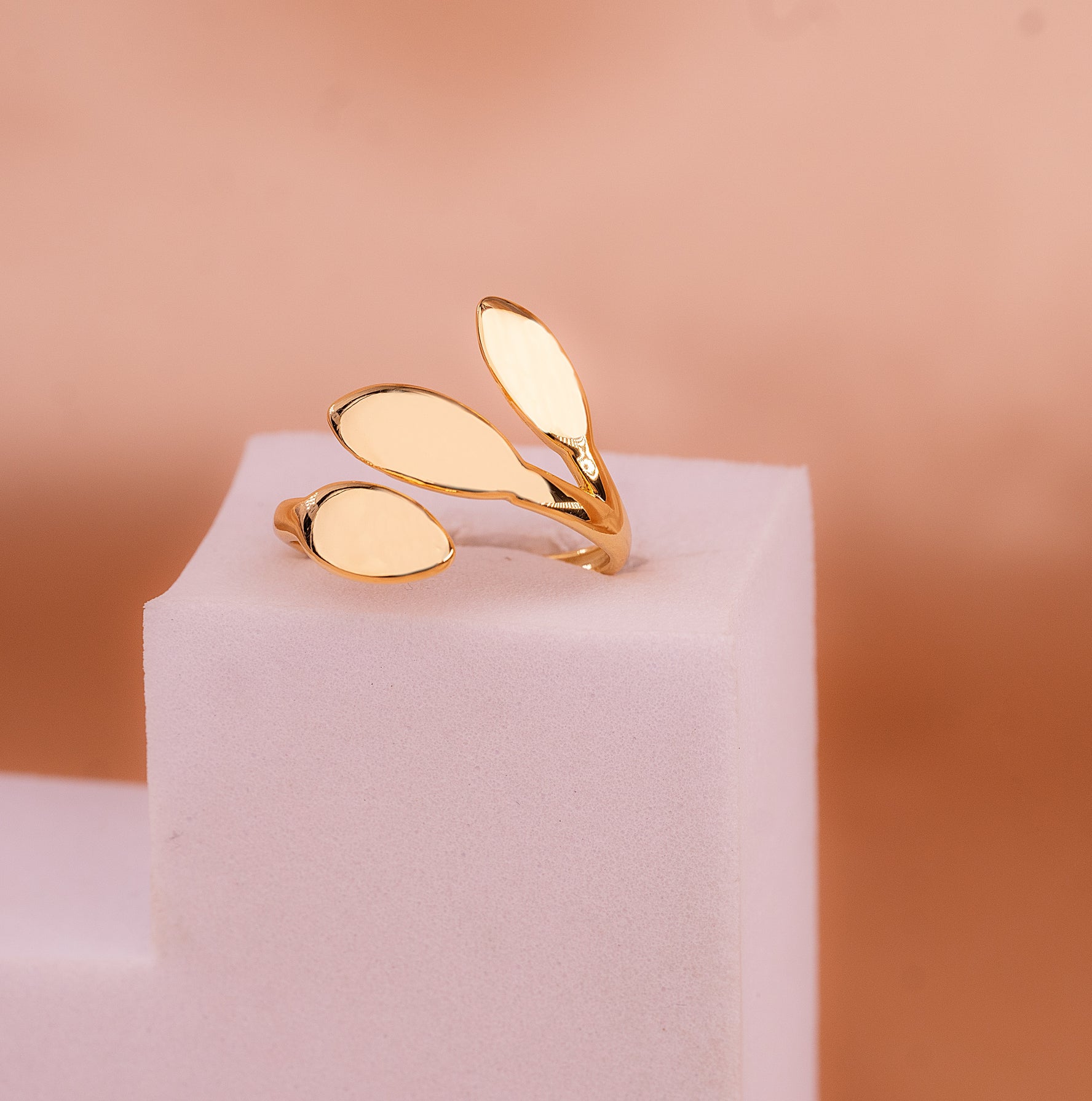 Anillo Salomé Dorado Ref: A486