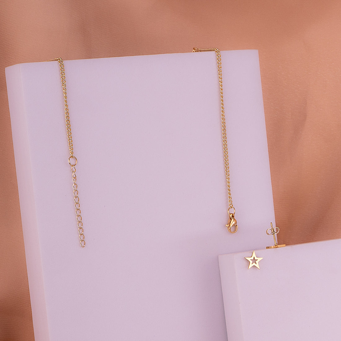 Juego Triple Estrellas Dorado Ref: G150